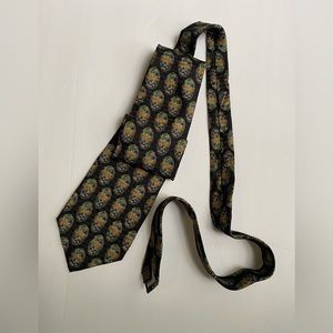Valentino Cravatte Tie 100% Silk  Made In Italy